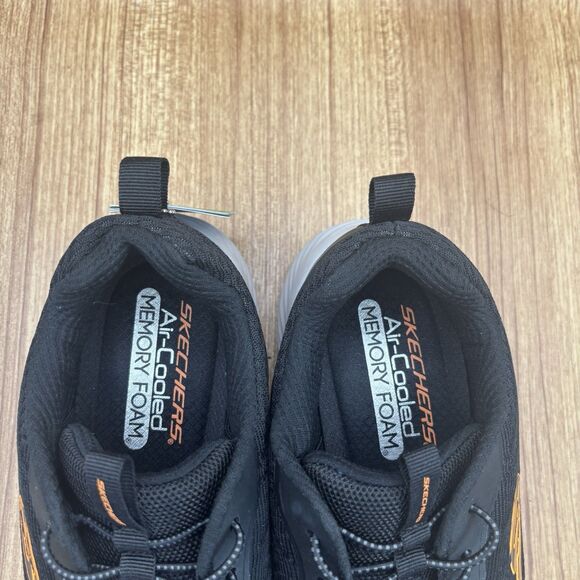 Skechers Men's Bounder Intread Slip On Shoes Black Orange Size Men's 10.5 NEW - Picture 8 of 11